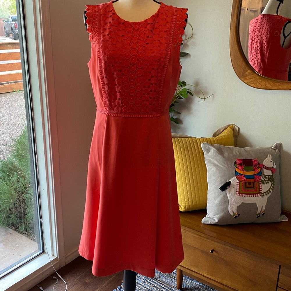 🌸NWT🌸 ANN TAYLOR Dress Beautiful Coral color